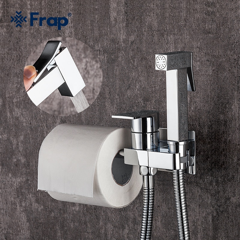Frap Bidet Faucet Brass Shower Tap Washer Mixer Co..